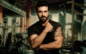 Handsome Ram Charan giving a sharp shot